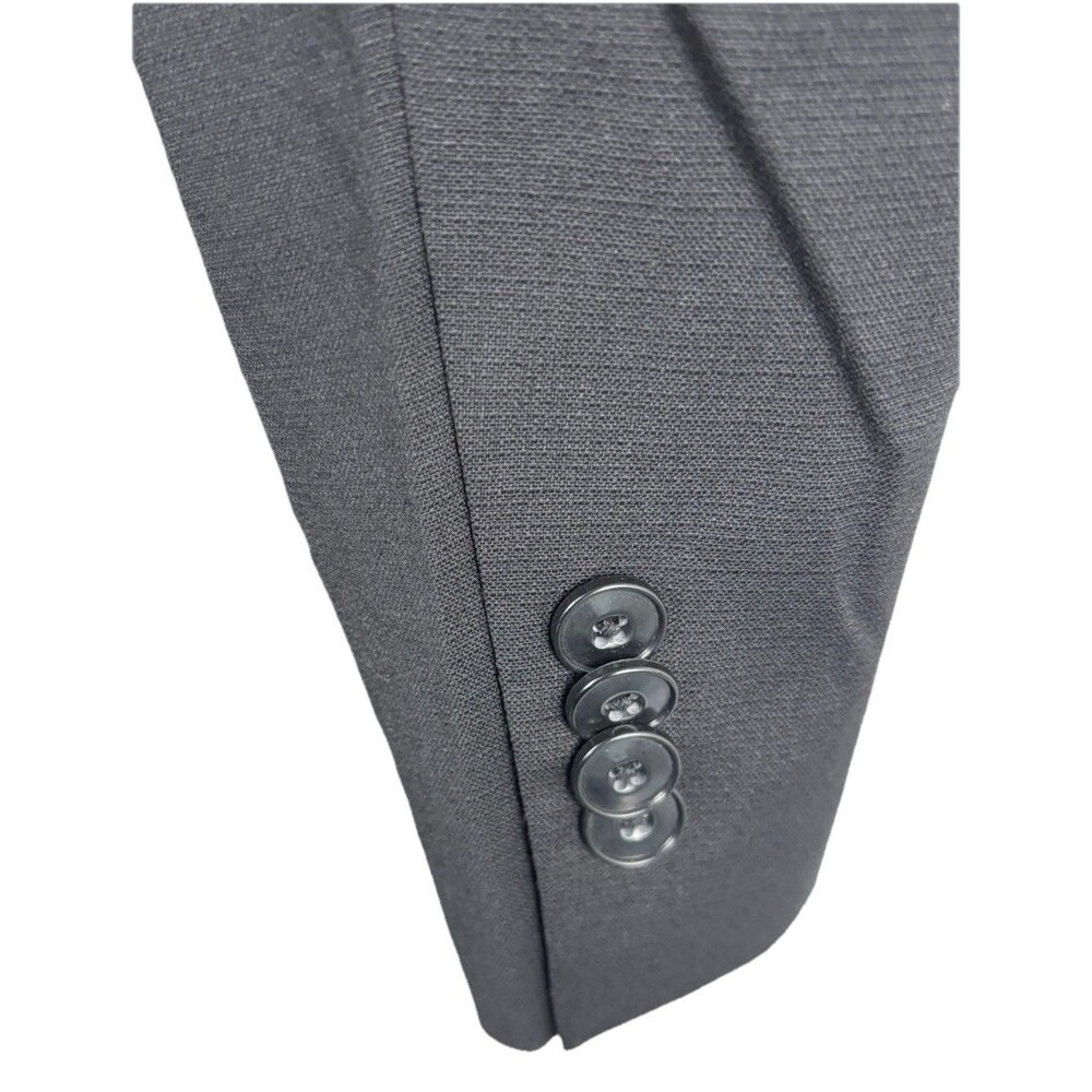 Jos A Bank Mens 50R Black Wool Blend Tailored Fit 1905 Suit Jacket Coat Blazer - Picture 3 of 6